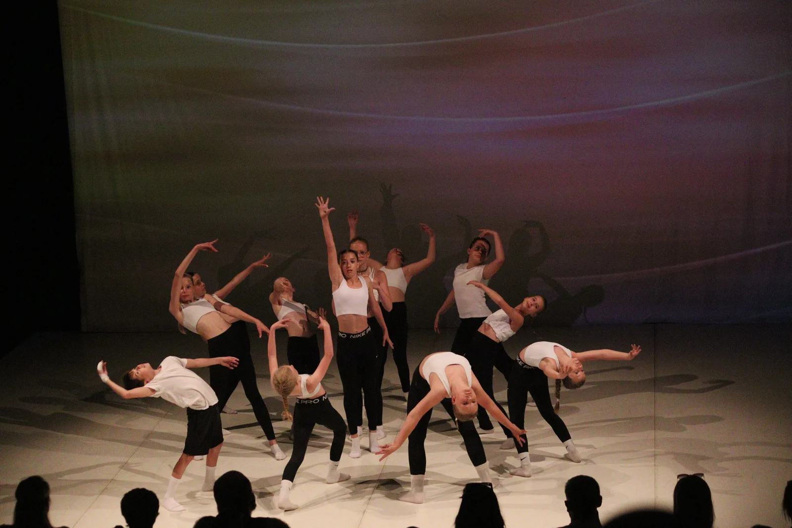 Tým Look Dance 9+ při vystoupení